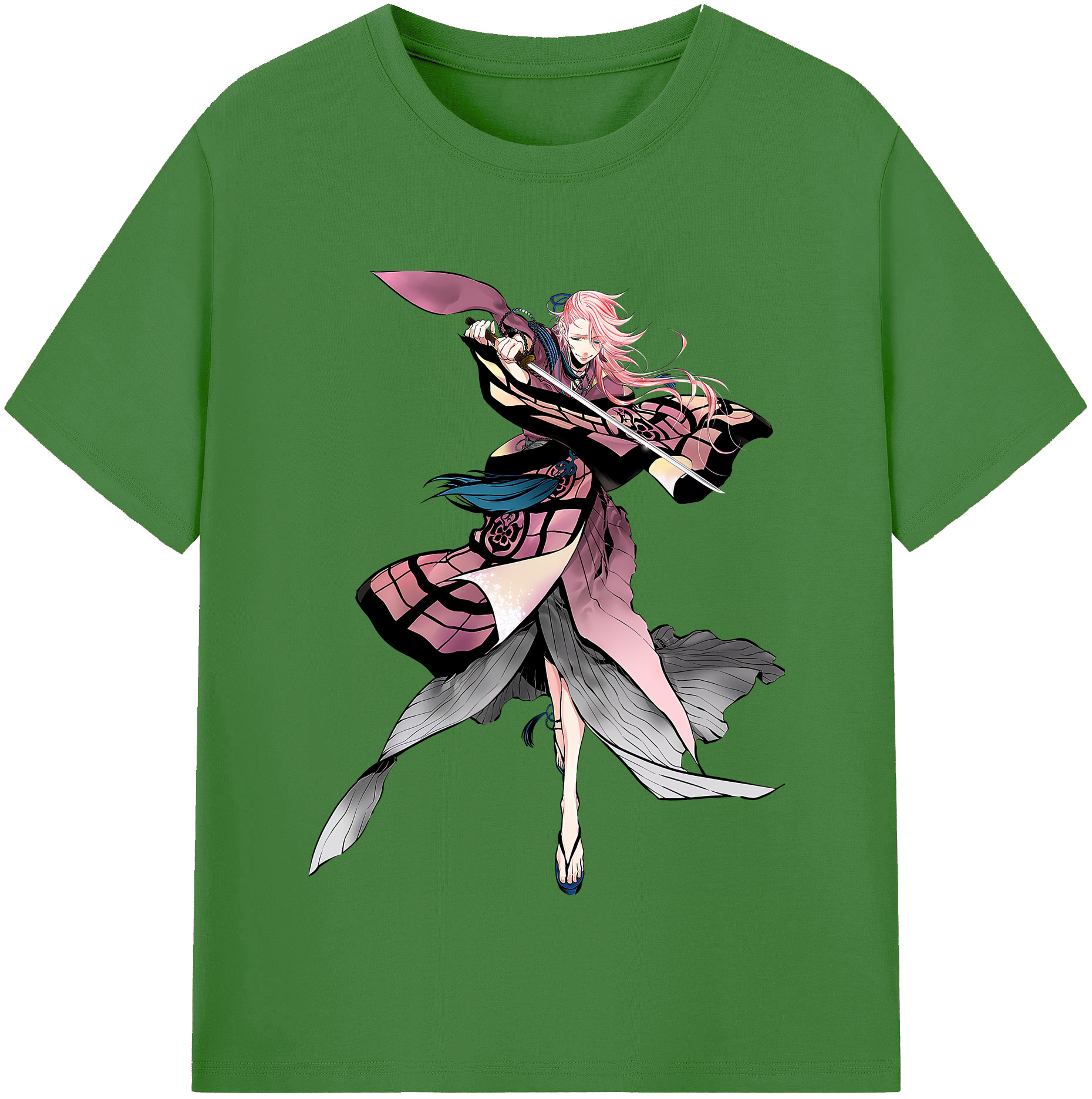 （画像用） 刀剣乱舞 Touken Ranbu レディースカジュアルプリントTシャツ（綿100％）